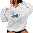 Bambino Two The Moon Decorazione Per 2° Compleanno Per Ragazzo E Ragazza Felpa con cappuccio da donna