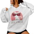 Big Sister Cool Cute Cat Kapuzenpullover für Damen