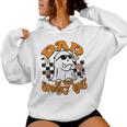 Dad Spooky One Groovy Matching Family Hallowee Women Women Hoodie Dad Spooky One Groovy Matching Family Hallowee Women Women Hoodie