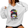 Half Cuban Half Ecuadorian Girl Cuba Ecuador Flag Women Hoodie