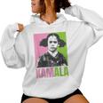 Kamala Harris Girl Cute Melanin Retrointage History Kapuzenpullover für Damen