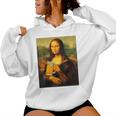 Mona Lisa X Bier La Gioconda Leonardo Dainci Beer Fun Hq Kapuzenpullover für Damen