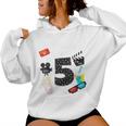 Movie Party 5Th Birthday Party 5 Year Old Birthday Boy Girl Women Hoodie