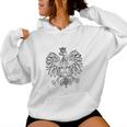 Polish Wife Happy Life Poland Polska Polish Wife Women Hoodie
