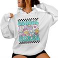 Retro School Nurse Back To School Elementary Nurse Life Women Hoodie