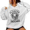 Women's Reich Mir Die Oxygen Bottle Diving Queen Kapuzenpullover für Damen