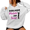 Women's Schlager Girls On Party Tour Kapuzenpullover für Damen