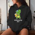 Beer Dinosaur Beer Dinosaurus Rex Sauf Beer Beer Drinker Kapuzenpullover für Damen Geschenke für Sie