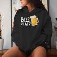 Bier Zu Mir Oktoberfest Costume Women Kapuzenpullover für Damen Geschenke für Sie