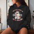 You Can't Scare Me I'm A Teacher Ghost Happy Halloween Women Hoodie Gifts for Her