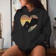 Cavallo Ragazza Cavallo Donna Cuore Carino Cowgirl Amante Dei Cavalli Felpa con cappuccio da donna Regalos para ella
