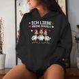 Chicken Ich Liebe Meine Mäds Ich Liebe Meine Mäds Kapuzenpullover für Damen Geschenke für Sie