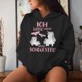 Children's Ich Werde Wieder Große Schwestererkunden Unicorns Kapuzenpullover für Damen Geschenke für Sie