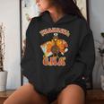 Cna Thankful Turkey Thanksgiving Fall Scrub Top Women Hoodie Gifts for Her
