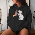 Conejo Amor Conejo Divertido Regalo De Pascua Para Es Y Niñas Sudadera con capucha para mujer Regalos para ella