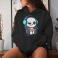 Cute Gaming Pandaideogioco Computer Playerideogioco Pc Felpa con cappuccio da donna Regalos para ella