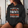 Dachshund Women's Dachshund Mum Teckel Kapuzenpullover für Damen Geschenke für Sie