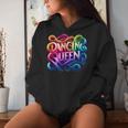 Dancing Queen Retro Disco Party Kapuzenpullover für Damen Geschenke für Sie