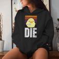 Die Die Die Ente Mit Messer Meme For And Women Kapuzenpullover für Damen Geschenke für Sie