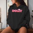 Dolly First Name Personalized Girls Birthday Women Hoodie Gifts for Her