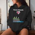 Drapeau Des Îles Féroé Souvenir Colonie De Macareux Sweat à capuche femme Cadeaux pour elle
