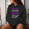 Einen Scheiss Muss Ich Saying Humor Women Kapuzenpullover für Damen Geschenke für Sie