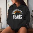 Facilmente Distratto Dagli Orsi Lgbtq Rainbow Gay Daddy Bear Prid Felpa con cappuccio da donna Regalos para ella