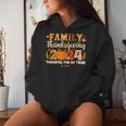 Family Thanksgiving 2024 Thankful For My Tribe Fall Autumn Women Hoodie Gifts for Her