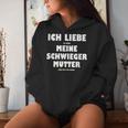 Ich Liebe Meine Schwiegermutter Kapuzenpullover für Damen Geschenke für Sie