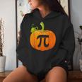 Pumpkin Pie Math Teacher Science Stem Halloween Pi Day Women Hoodie Gifts for Her