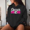 Fußballspieltag Soccer Mom Muttertag Mama Kapuzenpullover für Damen Geschenke für Sie