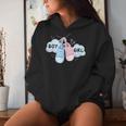 Gender Reveal Party – Gender Reveal Boy Or Girl Felpa con cappuccio da donna Regalos para ella