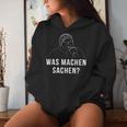 German Meme Grandma Was Machen Sachen Kapuzenpullover für Damen Geschenke für Sie