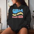 Girls Just Wanna Have Cats Felpa con cappuccio da donna Regalos para ella