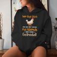 Hat Niemals Meine Hühner Gestrich Chicken Hen Holder Kapuzenpullover für Damen Geschenke für Sie