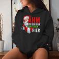 Ich Bin Nur Zum Essen Hier Christmas Women Kapuzenpullover für Damen Geschenke für Sie