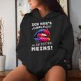 Ich Hab's Angeleckt Also Ist Es Meins Humour Women's Kapuzenpullover für Damen Geschenke für Sie