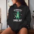 Ich Mag Halt Dinos Dinosaur T-Rex Girls' Children's Dinosaur Kapuzenpullover für Damen Geschenke für Sie