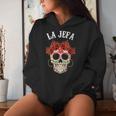 La Jefa Sugar Skullêtements Mexicain Dia De Los Muertos Dead Sweat à capuche femme Cadeaux pour elle