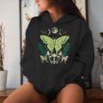 Luna Moth Mushrooms Moon Cottagecore Aesthetic Kid Men Women Hoodie Gifts for Her