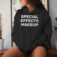 Movie Set Film Crew Special Effects Makeup Women Hoodie Gifts for Her