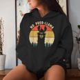 No Prob-Llama Lama Alpacaintage Felpa con cappuccio da donna Regalos para ella