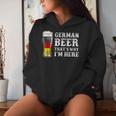 Oktoberfest With German Beer Das Ist Warum Ich Hier Bier German Beer German Beer Kapuzenpullover für Damen Geschenke für Sie