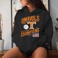 Omavols National Champs 2024 Tennessee Baseball Divertente Felpa con cappuccio da donna Regalos para ella