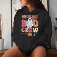 Oncology Boo Crew Ghost Halloween Spooky Costume Nurse Women Hoodie Gifts for Her Oncology Boo Crew Ghost Halloween Spooky Costume Nurse Women Hoodie Gifts for Her
