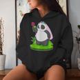 Panda Sposa Fiore Matrimonio Felpa con cappuccio da donna Regalos para ella