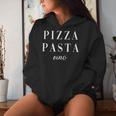 Pizza Pastaino Wine Pizzeria Italian Wine Kapuzenpullover für Damen Geschenke für Sie