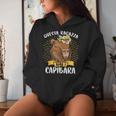 Regalo Roditore Capibara Capybara Ragazza Felpa con cappuccio da donna Regalos para ella