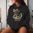 Roller Coaster Queen Migliori Montagne Russe Regina Felpa con cappuccio da donna Regalos para ella