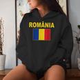 Romania Flag Romania Steagul Romaniei Romanian Flags Kapuzenpullover für Damen Geschenke für Sie